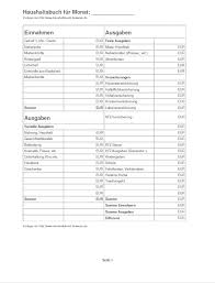 Blanko tabellen zum ausdruckenm / tageszeitplanvor. Haushaltsbuch Ausdrucken Kostenlose Haushaltsbuch Vorlage Als Pdf
