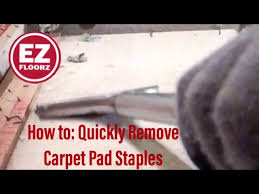 remove pad staples easily and fast