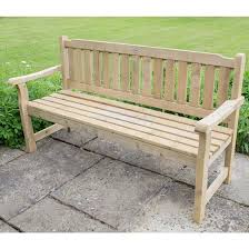 Forest Rosedene Wooden Garden Bench 5