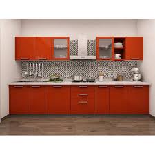Modular kitchens come with a price tag that might burn a hole in your pocket if you are not ready for it. Straight Modular Kitchen At Rs 260 Square Feet Cabinets Designing Services Kitchen Cabinet Service Contemporary Modular Kitchen Modern Kitchens Modular Kitchen Furniture Ganga Interior Construction Bhopal Id 16171417591