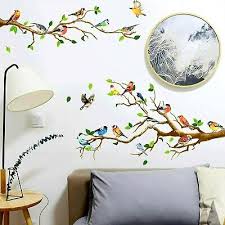 Wall Sticker Animal Decal Tree Branch