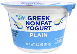 nonfat plain greek yogurt trader joe s