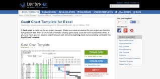 Free Gantt Chart Template For Excel Web Development