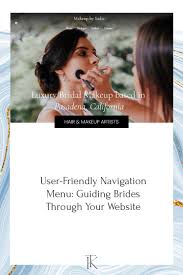 user friendly navigation menu guiding