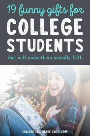 funny gifts to give college students
