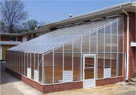 Traditional Glass Lean To Greenhouse 20
