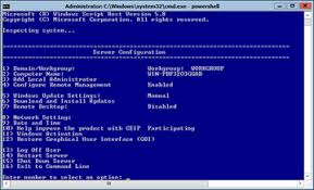 Collecting roles and features on remote windows computers. Managing And Configuring A Server Core Installation Installing Windows Server 2012 And Server Core Informit