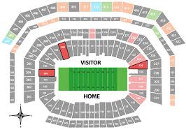 levi s stadium guide seating chart
