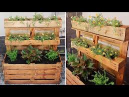 Upcycle Pallets Into Flower Planter Box