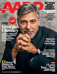 George Clooney covers AARP The Magazine ...