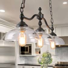 3 Light Wrought Iron Chandelier Traditional Kitchen Island Lighting By Lnclighting Llc
