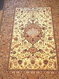 isfahan signature wool silk 6 8 x 4