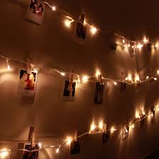 Diy Polaroid Wall With String Lights Simple Stylings
