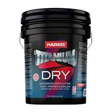 Harris Titanium Dry 5 Gal Flat Acrylic