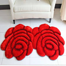 new fashion creative flower shaped rug