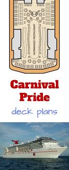 carnival pride deck plans cruise radio