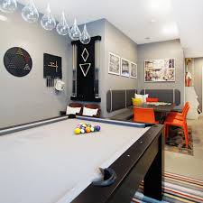 Basement Game Room Reveal Blue I Style