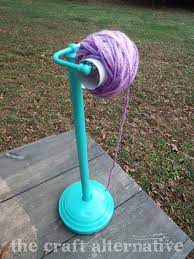See more ideas about diy yarn holder, yarn holder, tin can flowers. Diy Yarn Holder Made From A Toilet Paper Stand Make