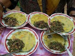 Tak pernah bosan orang indonesia dengan bubur ayam kuning untuk sarapan. Bubur Pedas Makanan Khas Aceh Tamiang Steemit
