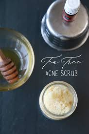 tea tree acne scrub acne scrub for