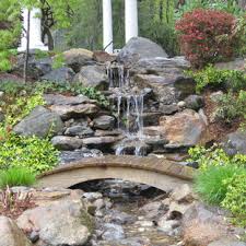 Backyard pond waterfalls add value to the property and enhance the architecture of the landscape. Garden Pond Waterfalls Houzz