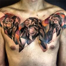 'one of the arguments made by carnal christians is that lev 19.27 forbids haircuts. Skull See No Evil Hear No Evil Tattoo Novocom Top