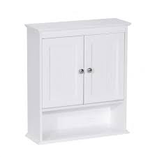 White Wall Mounted Bathroom Cabinet