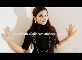 catwoman halloween makeup diy