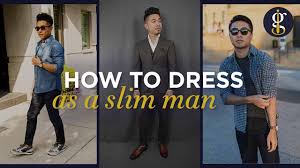 skinny guy fashion 2024 how to dress
