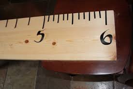 Diy Ruler Growth Chart Sweetly Stated