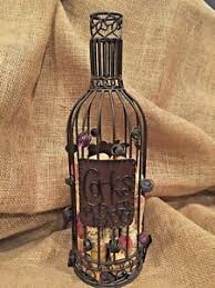 new large wine bottle cork metal cage