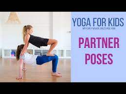 kids yoga 5 minute partner poses