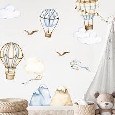 Buy Hot Air Balloon Retro V334 Wall