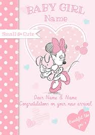 New Baby Girl Cards Funky Pigeon