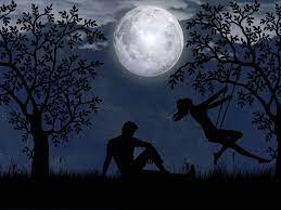 Love Couples Moon Wallpapers - Top Free ...
