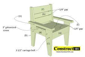 Outdoor Chairs Chair Woodworking Plans