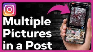 how to post multiple pictures on one