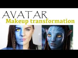 avatar makeup transformation makeup