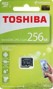 Maybe you would like to learn more about one of these? Amazon Com Toshiba Micro Sd Memory Card 256gb M203 Microsdxc Uhs I U1 Card Class 10 Microsd 256g Memory Card 100mb S Computers Accessories