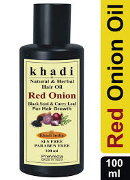 Advocates of castor oil for hair and skin suggest that its moisturizing properties translate to hair and scalp health as well. Buy Preveda Khadi Red Onion Black Seed Curry Leaf Hair Growth Organic Oil With Best Natural Herbal Oils 100 Ml Online At Low Prices In India Amazon In