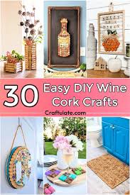 30 Diy Wine Cork Crafts And Decor Ideas