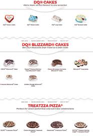 Dairy Queen Menu And Calories