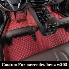 customized car floor mats for mercedes