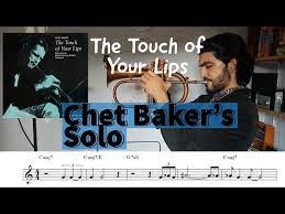 chet baker trumpet solo transcription