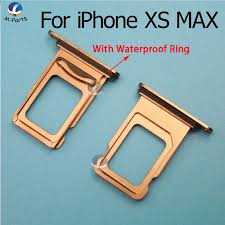 Image by amboy manalo/gadget hacks. Original New Single Dual Sim Card For Iphone Xs Xs Max Xsm Xr Reader Connector Slot Tray Holder With Waterproof Ring Mobile Phone Flex Cables Aliexpress
