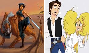 Here we examine the best and worst star wars characters disney has introduced to the universe. Disney Princesses And Heroes Reimagined As Star Wars Characters Geekspin
