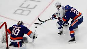 The islanders held on to win game 4, evening the series at two games apiece, when defenseman ryan pulock's diving stop in the closing seconds prevented the lightning from forcing overtime. Sunday S Nhl Playoff Game Islanders Lightning Game 5