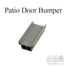 Patio Door Bumper 3 Inch Gray