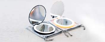 Mavoro Led Lighted Travel Makeup Mirror 1x 10x Magnification Daylight Led Pocket Or Purse Mirror Small Travel Blinkee Com
