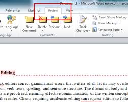 Microsoft Remove Editor Comments Word 2010
